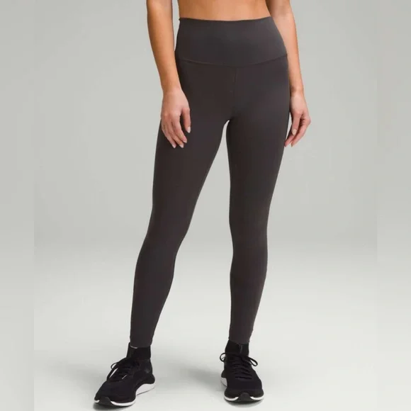 LULULEMON Wunder Train High-Rise Tight 28" - Black - W5DJOS - Sz 2 - Picture 3 of 9